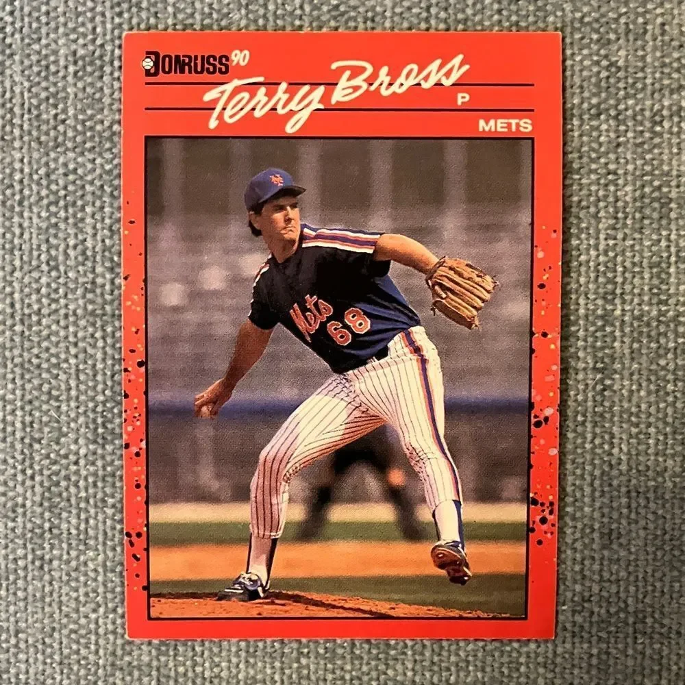 1990 Donruss New York Mets Baseball Card Trading Card